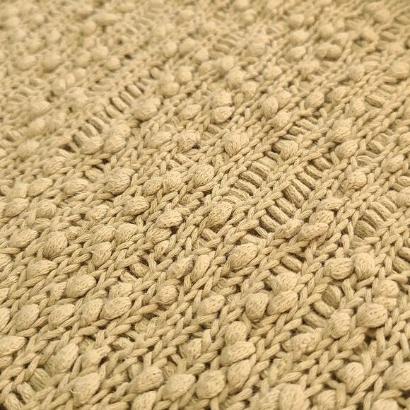 Lane Bryant cotton loose weave popcorn knit sweater 14/16 - Picture 11 of 12